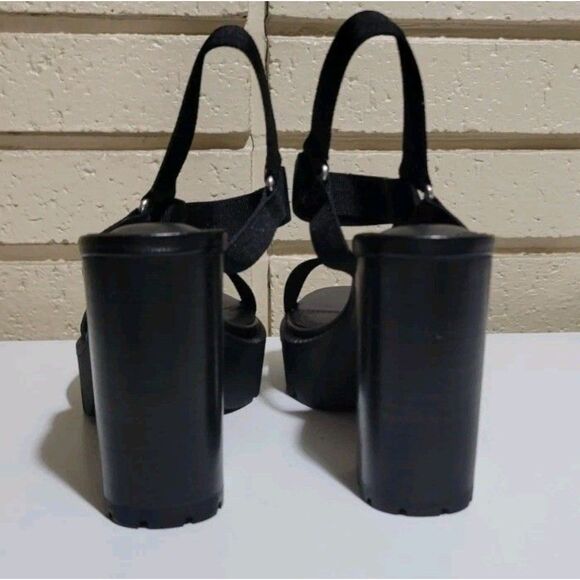 NIB Charles By Charles David Vast Chunky Platform Heels, Size 7.5M Grunge - Picture 2 of 16